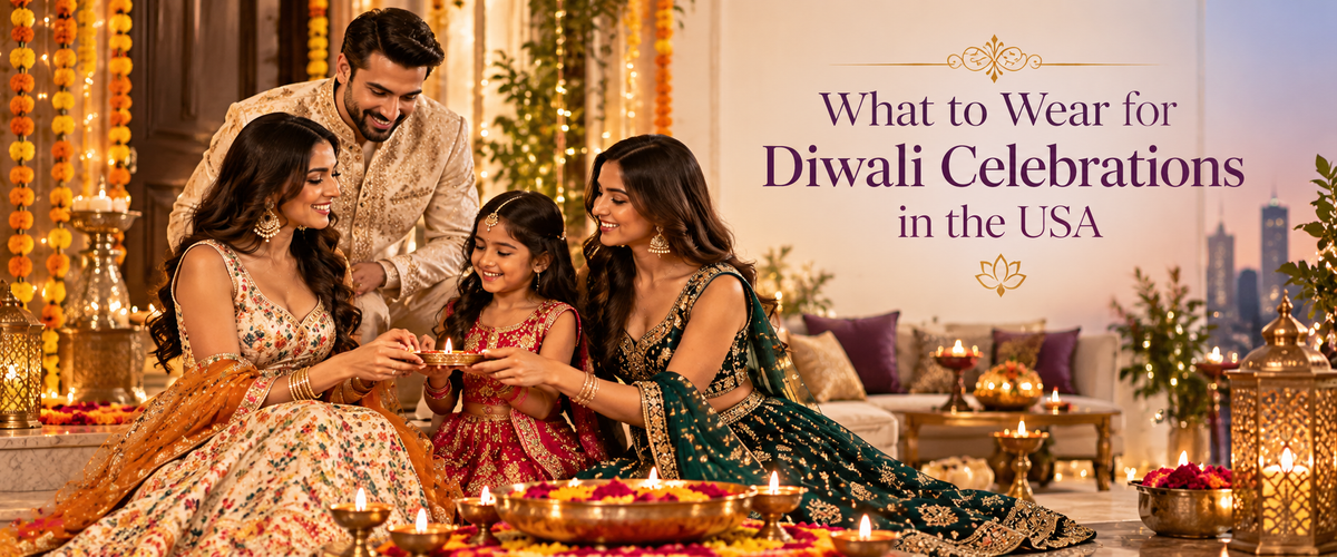 What to Wear for Diwali Celebrations in the USA
