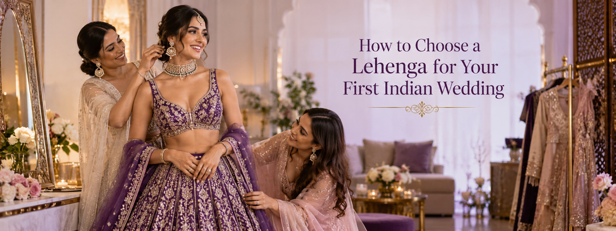 How to Choose a Lehenga for Your First Indian Wedding