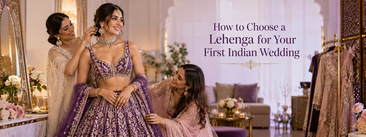 How to Choose a Lehenga for Your First Indian Wedding